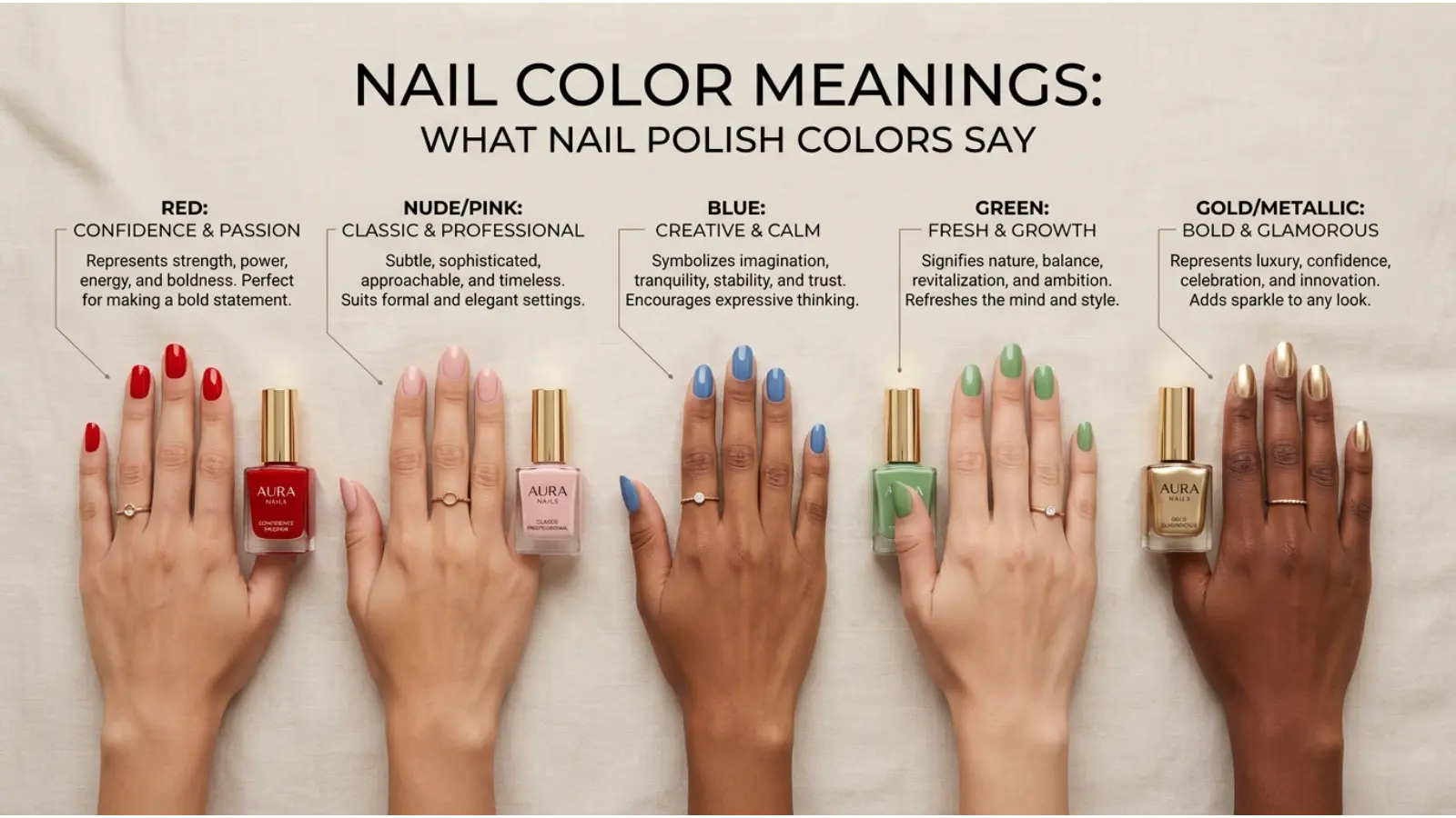 Nail Color Meanings
