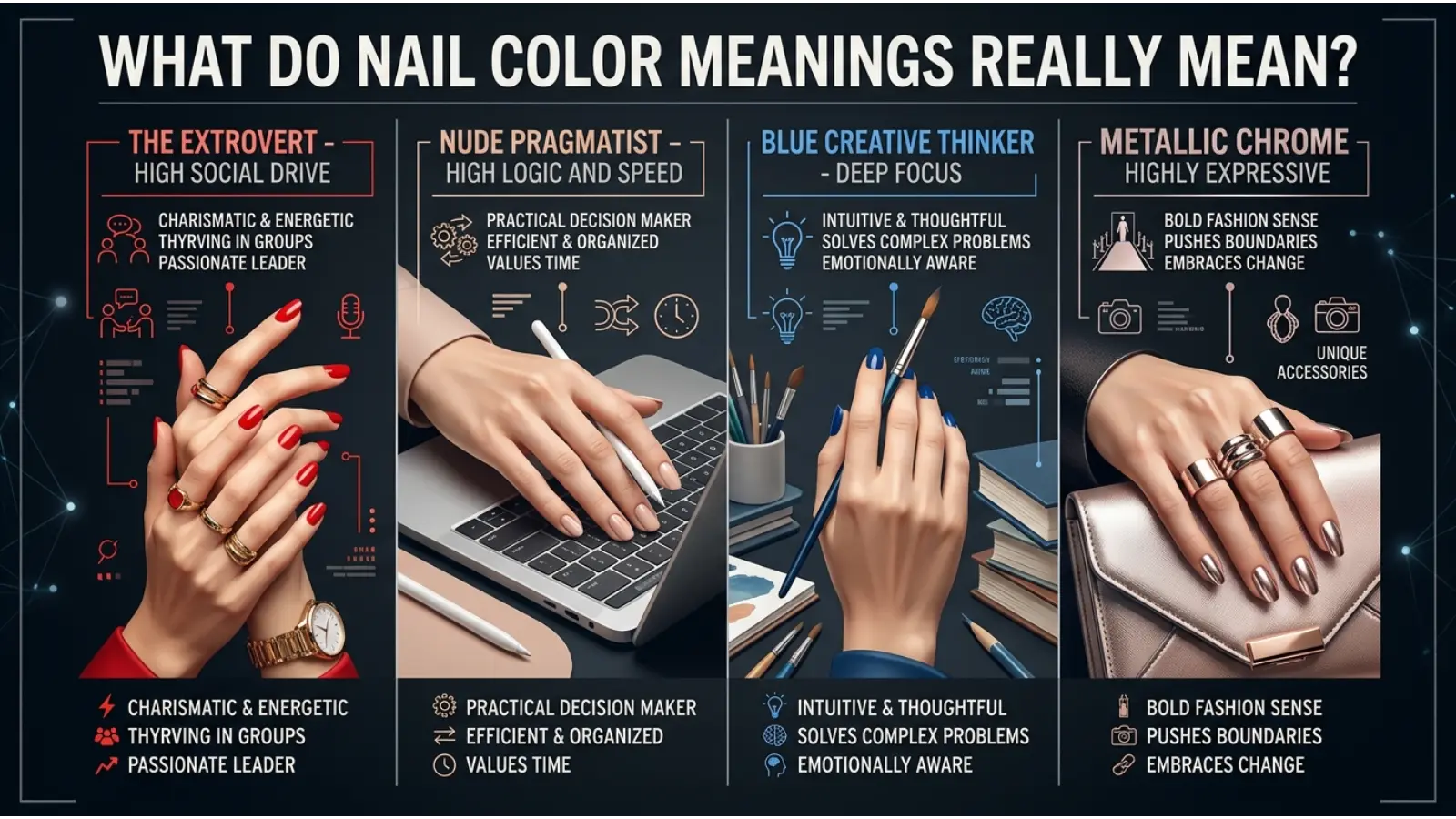 What Do Nail Color Meanings Really Mean?