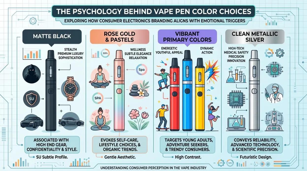 The Psychology Behind Vape Pen Colors
