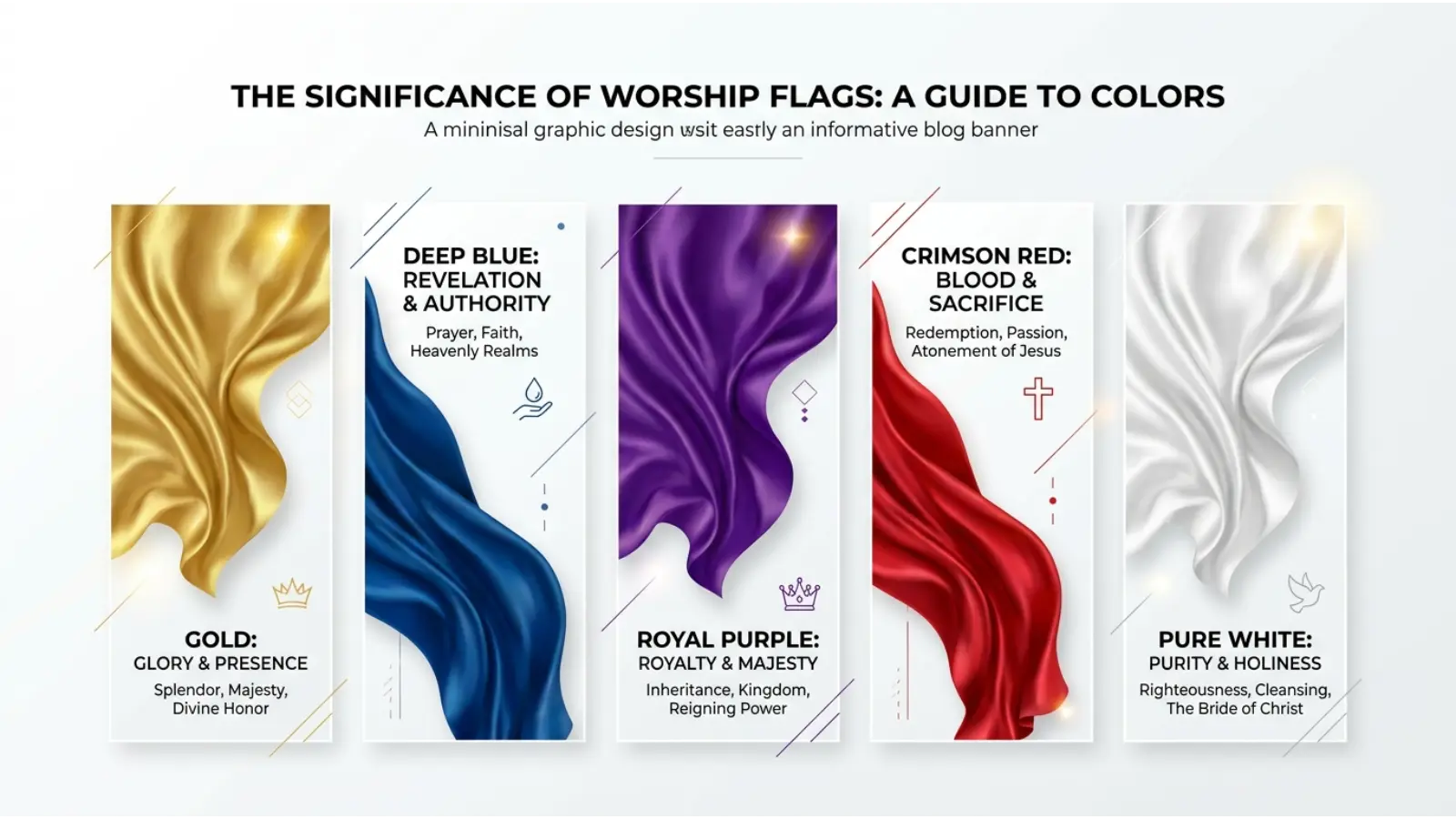 Spiritual Meaning of Worship Flag Colors