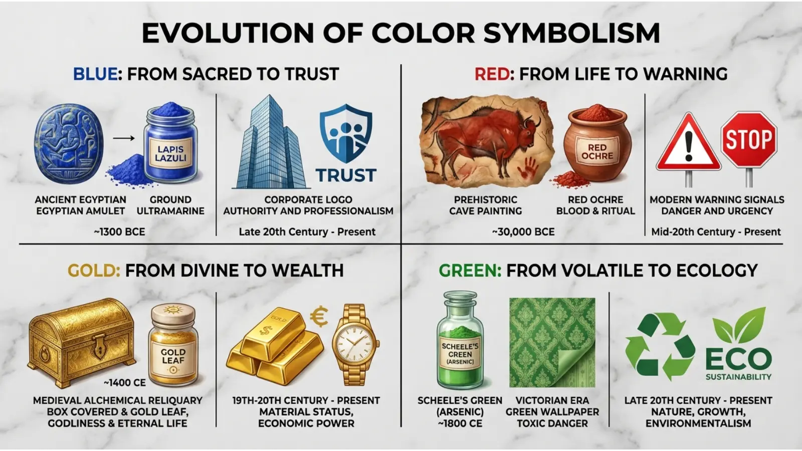Historical Development of Color Symbolism