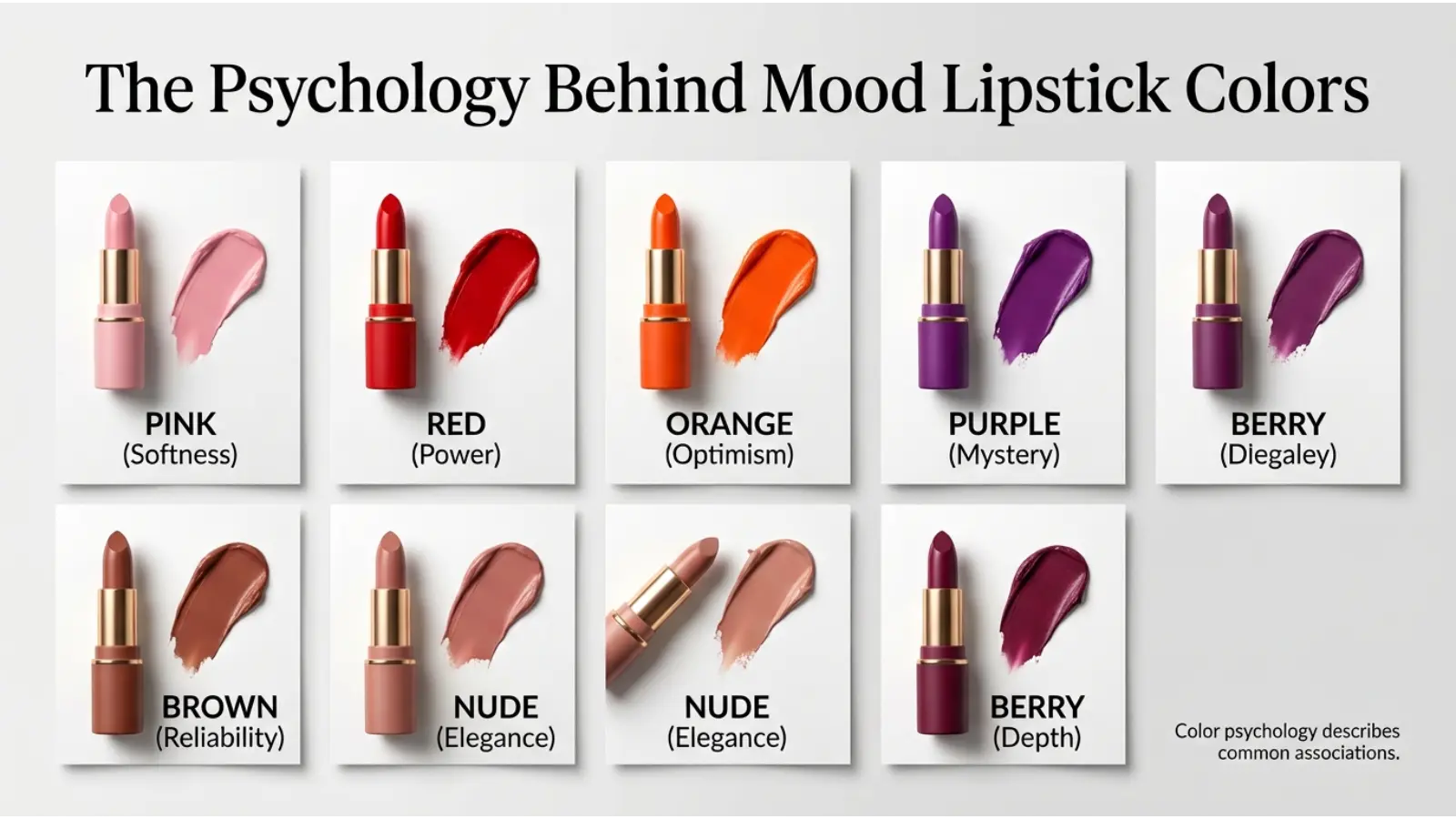 The Psychology Behind Mood Lipstick Colors