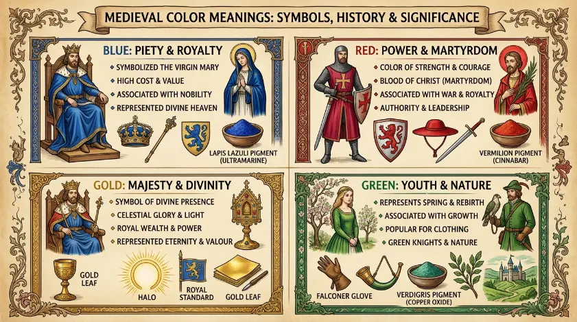 Medieval Color Meanings