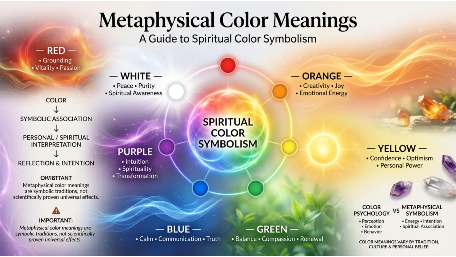 Metaphysical Color Meanings