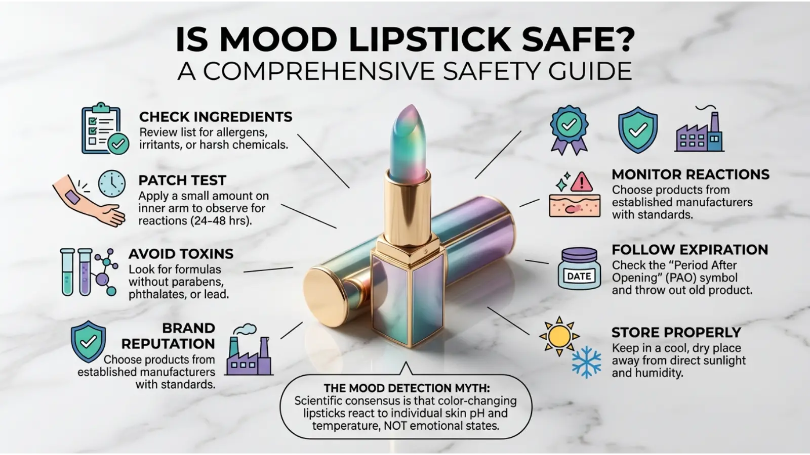 Is Mood Lipstick Safe?