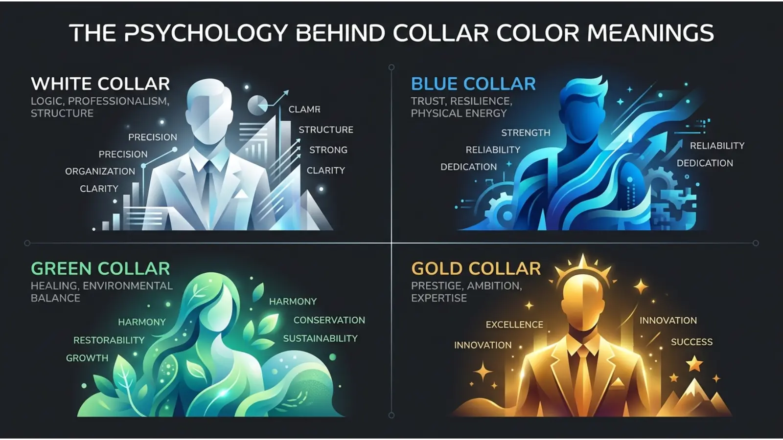 Psychology Behind Collar Color Meanings