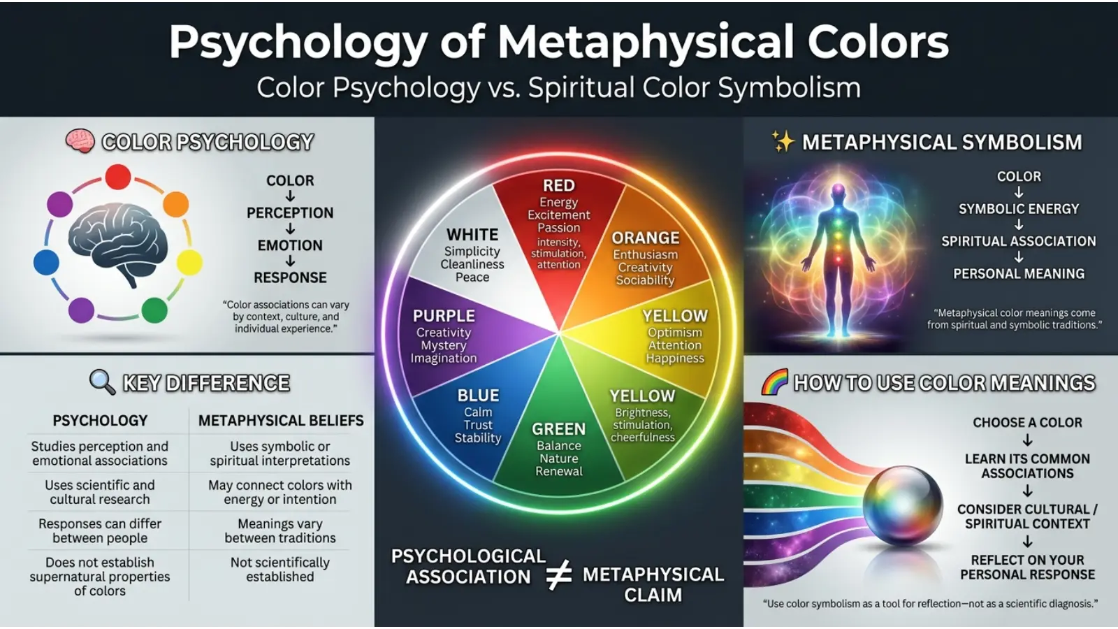 Psychology of Metaphysical Colors