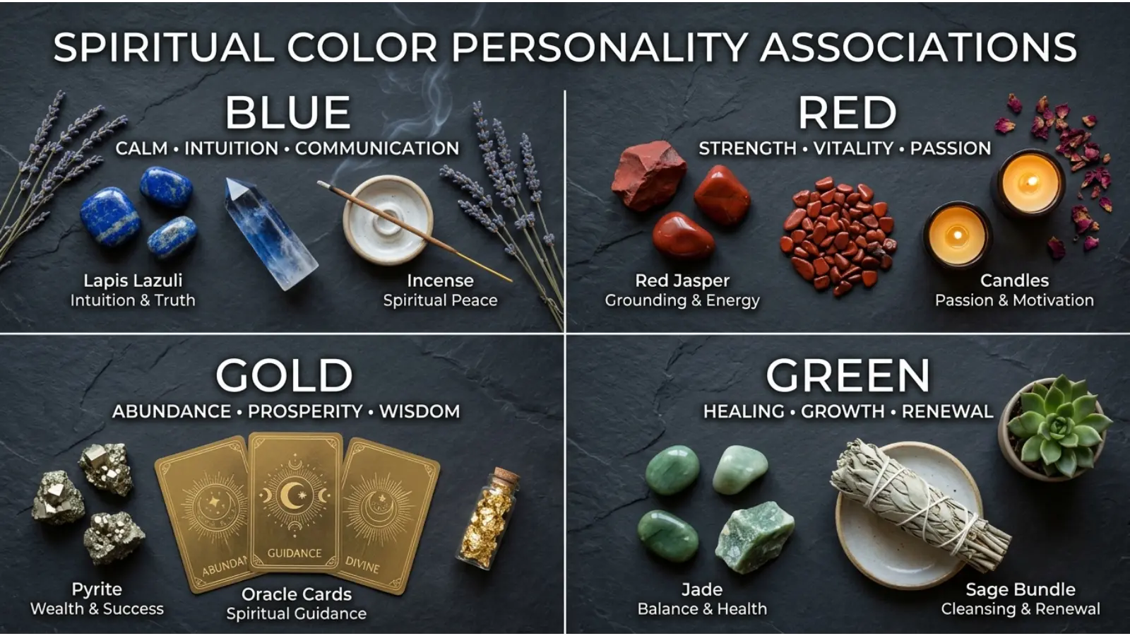 Spiritual Meaning of Color Personality Associations