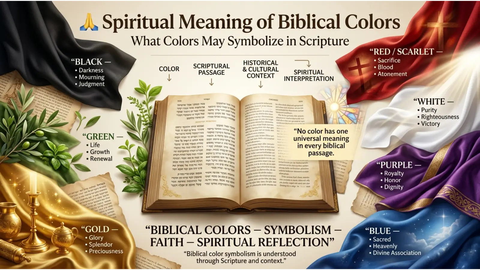 Spiritual Meaning of Biblical Colors