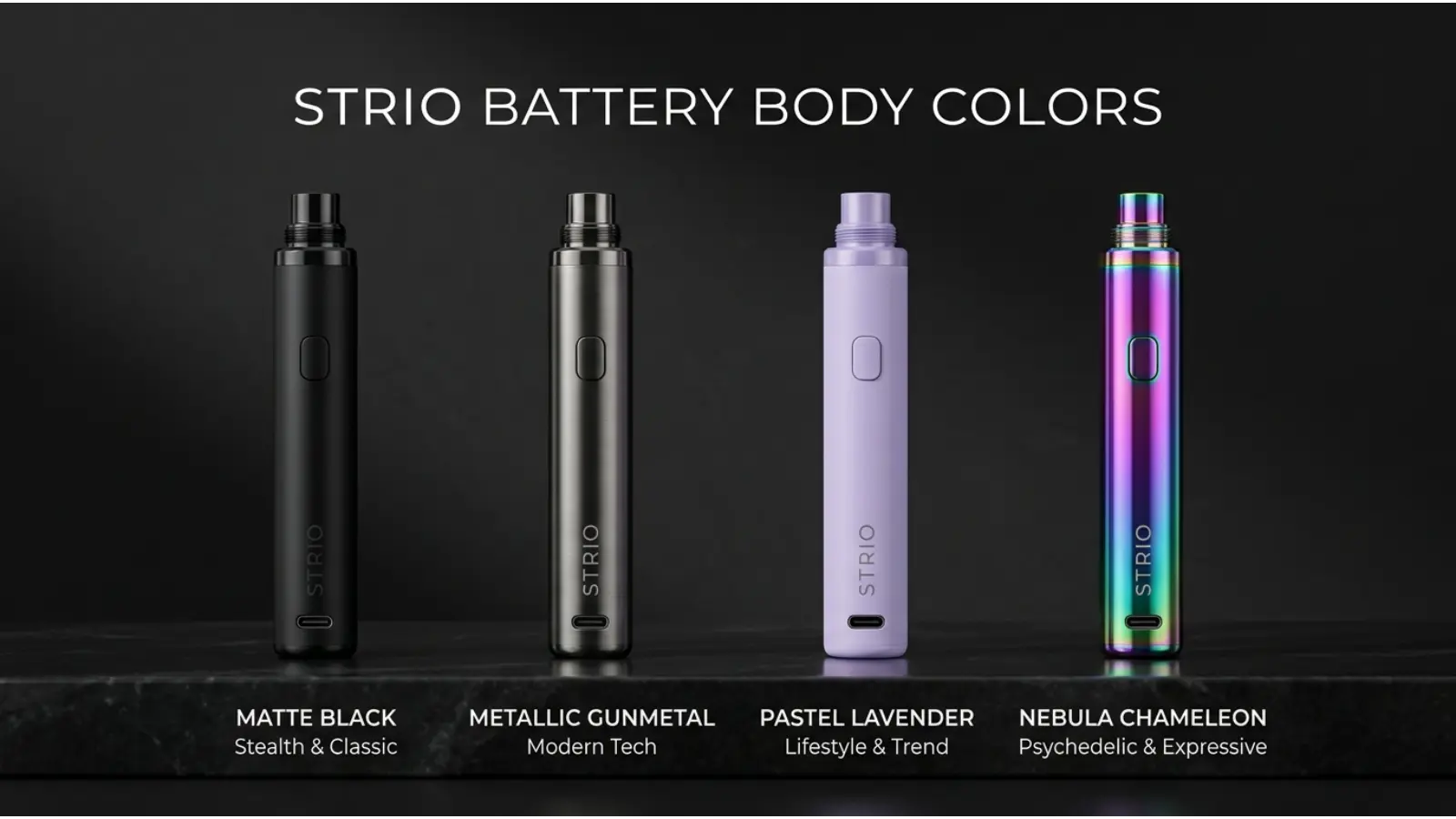 Strio Battery Body Color Meanings