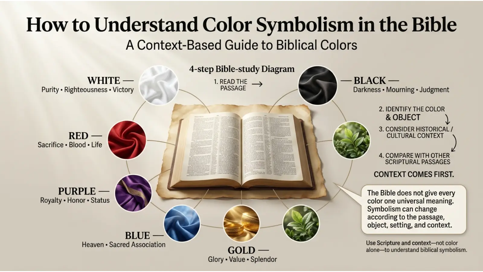 How to Understand Color Symbolism in the Bible