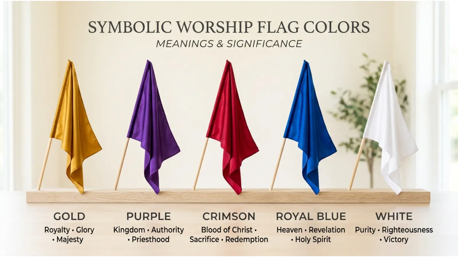 Worship Flags Color Meanings