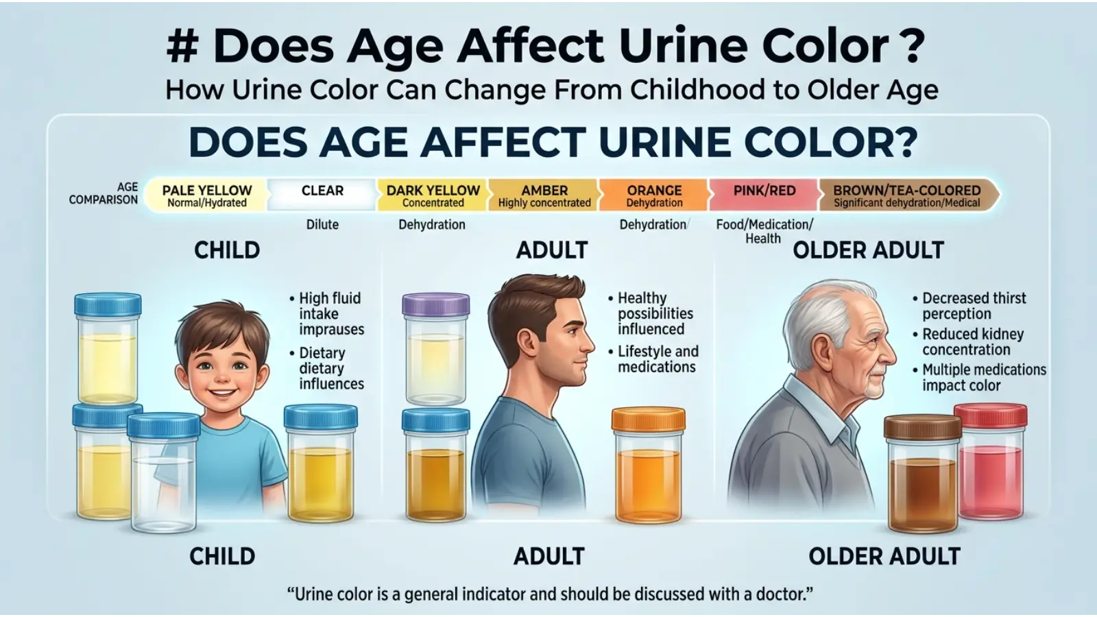 Does Age Affect Urine Color?