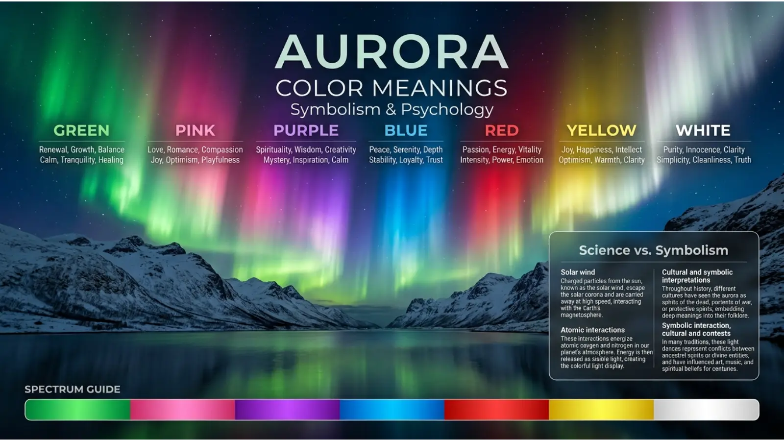 Aurora Color Meanings