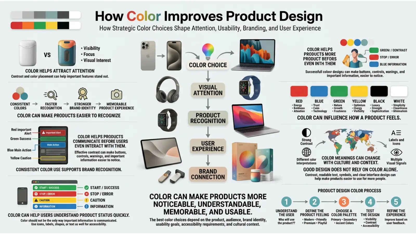 How Color Improves Product Design