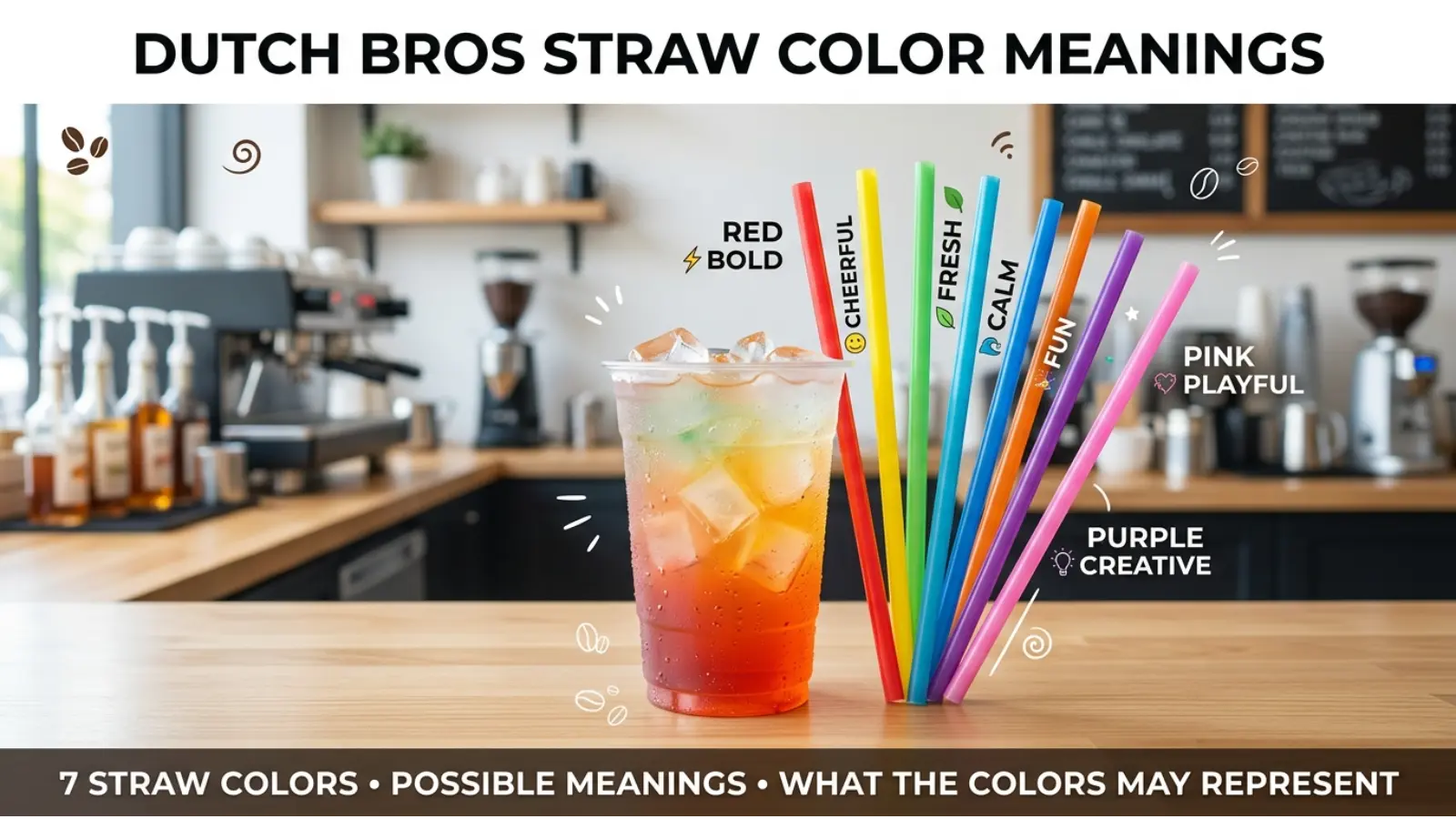 Dutch Bros Straw Color Meanings
