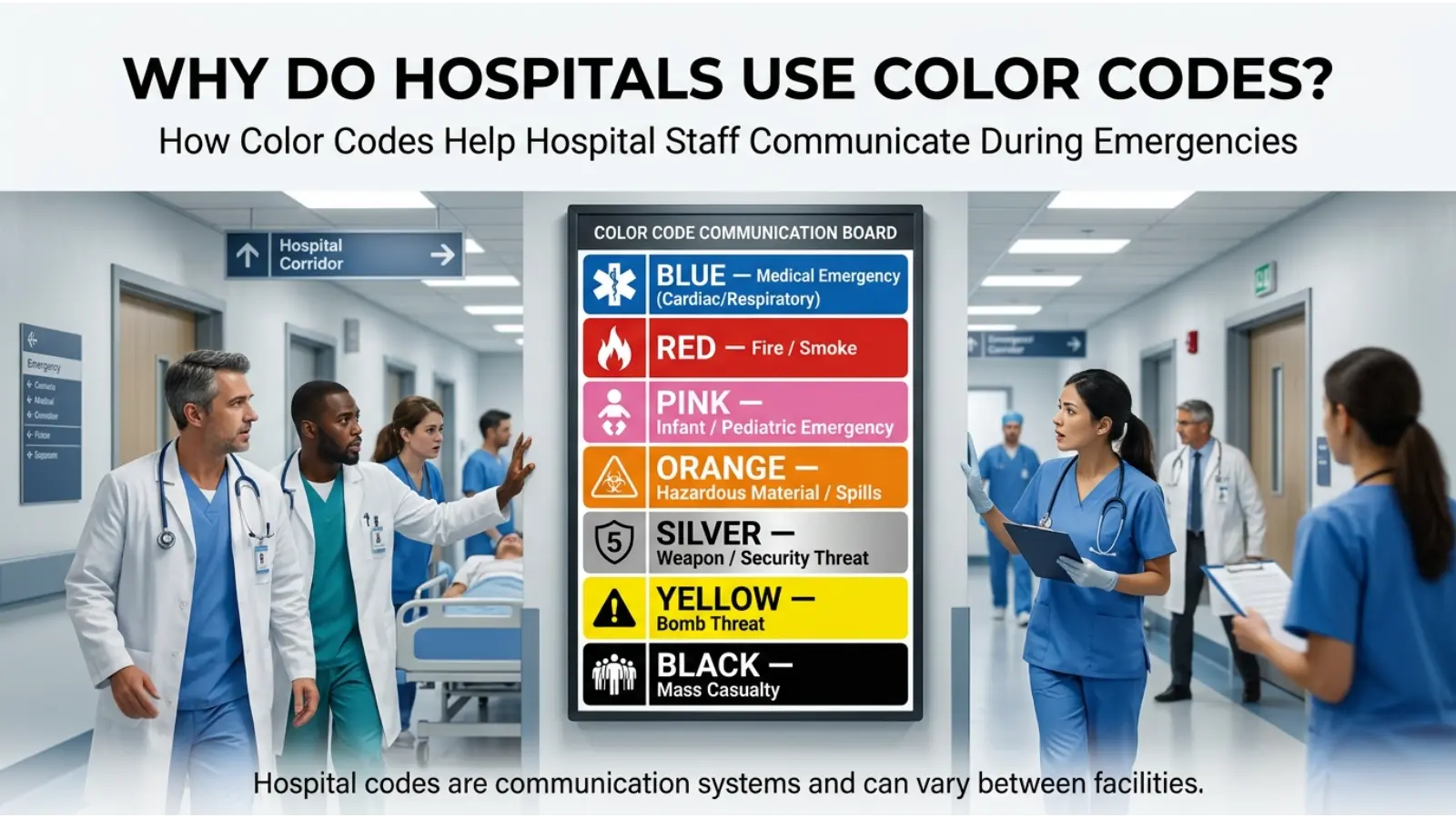 Why Do Hospitals Use Color Codes?