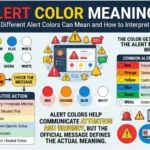 Alert Color Meanings