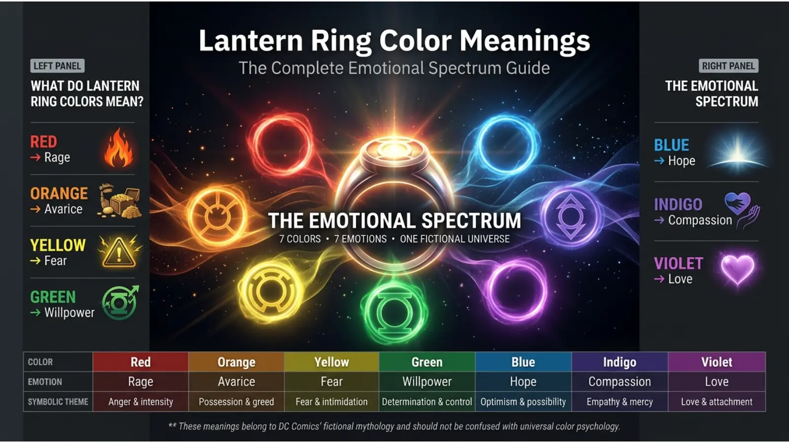 Lantern Ring Color Meanings