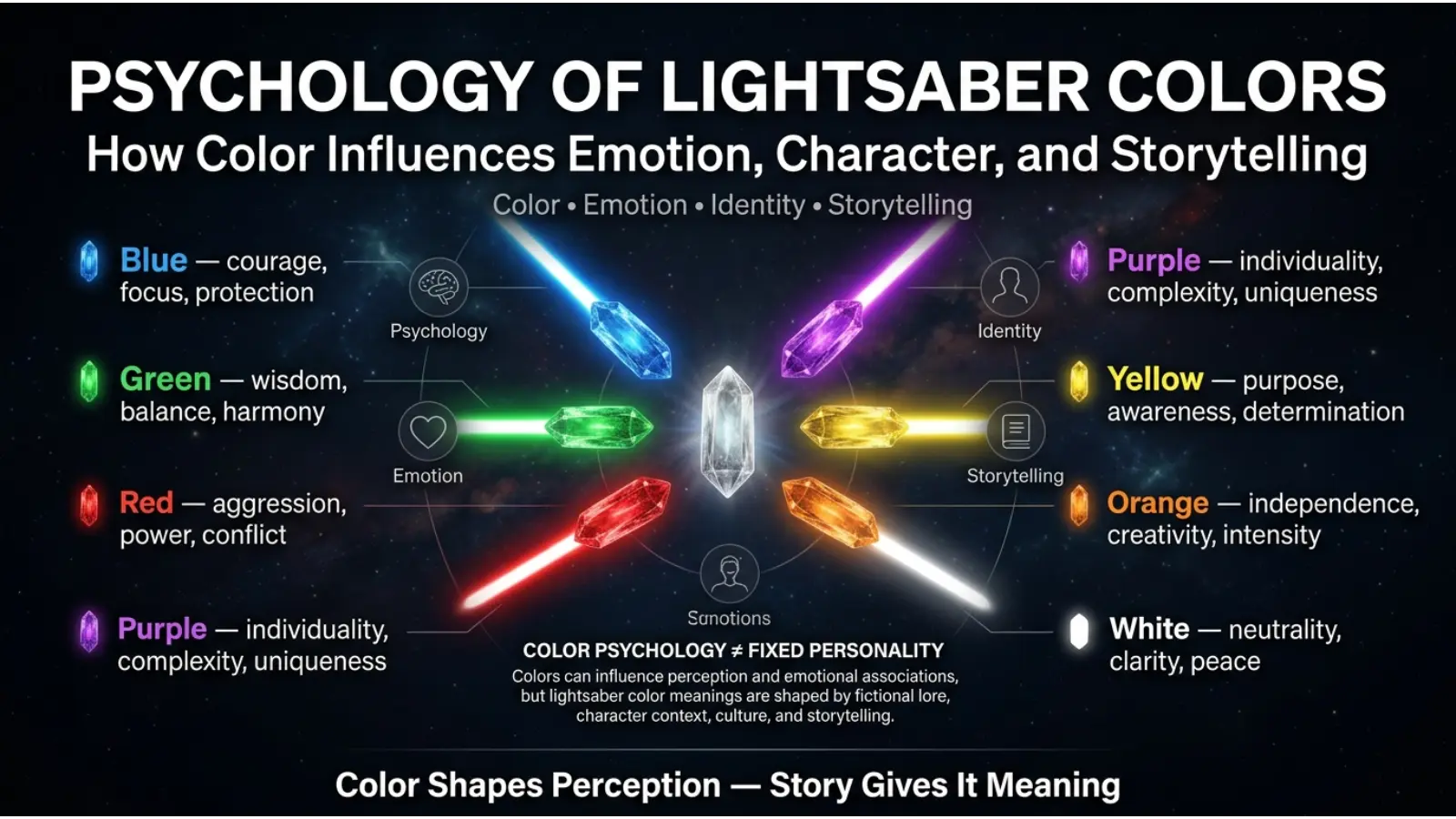 Psychology of Lightsaber Colors