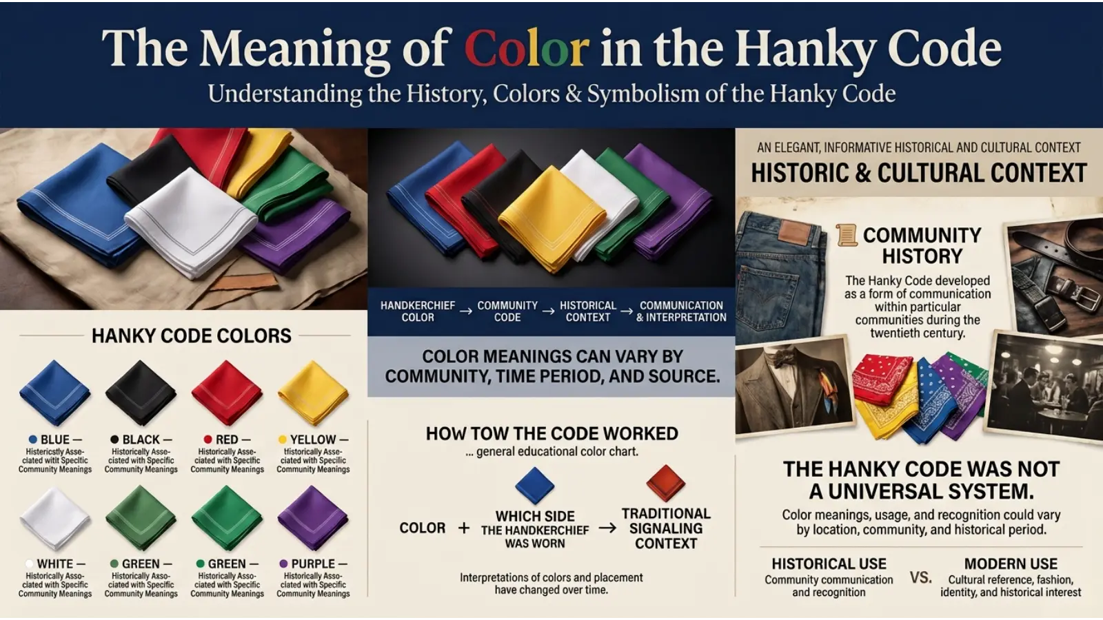 The Meaning of Color in the Hanky Code