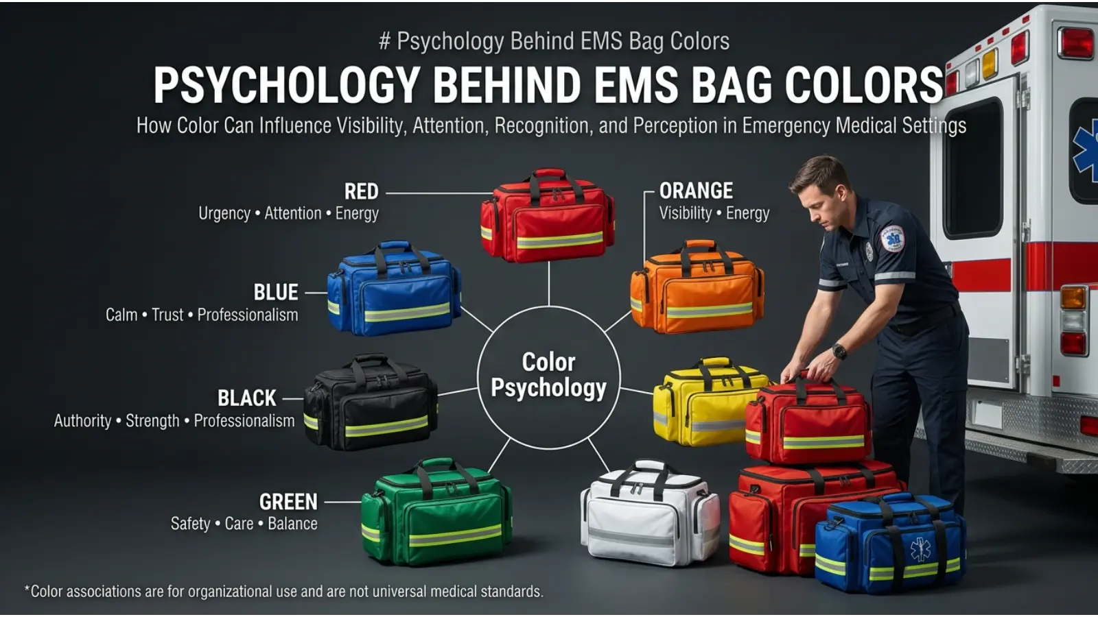 Psychology Behind EMS Bag Colors