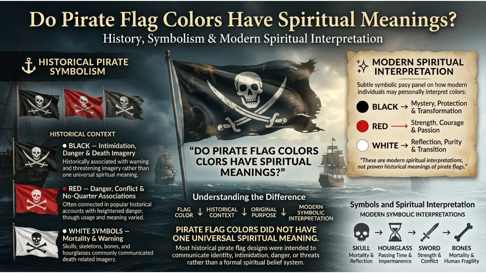Do Pirate Flag Colors Have Spiritual Meanings?