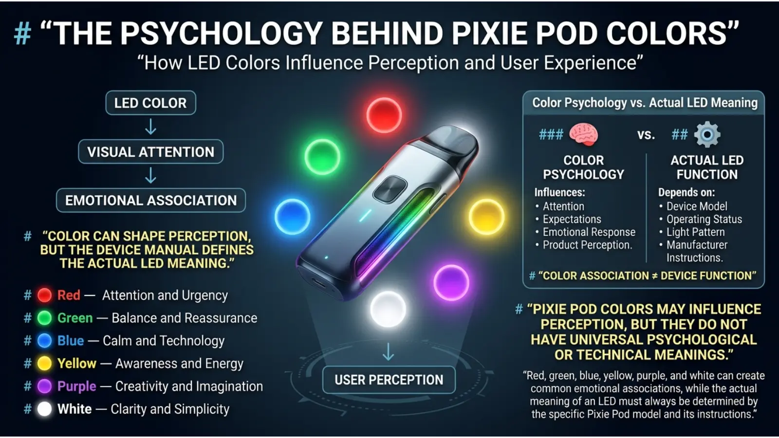 The Psychology Behind Pixie Pod Colors