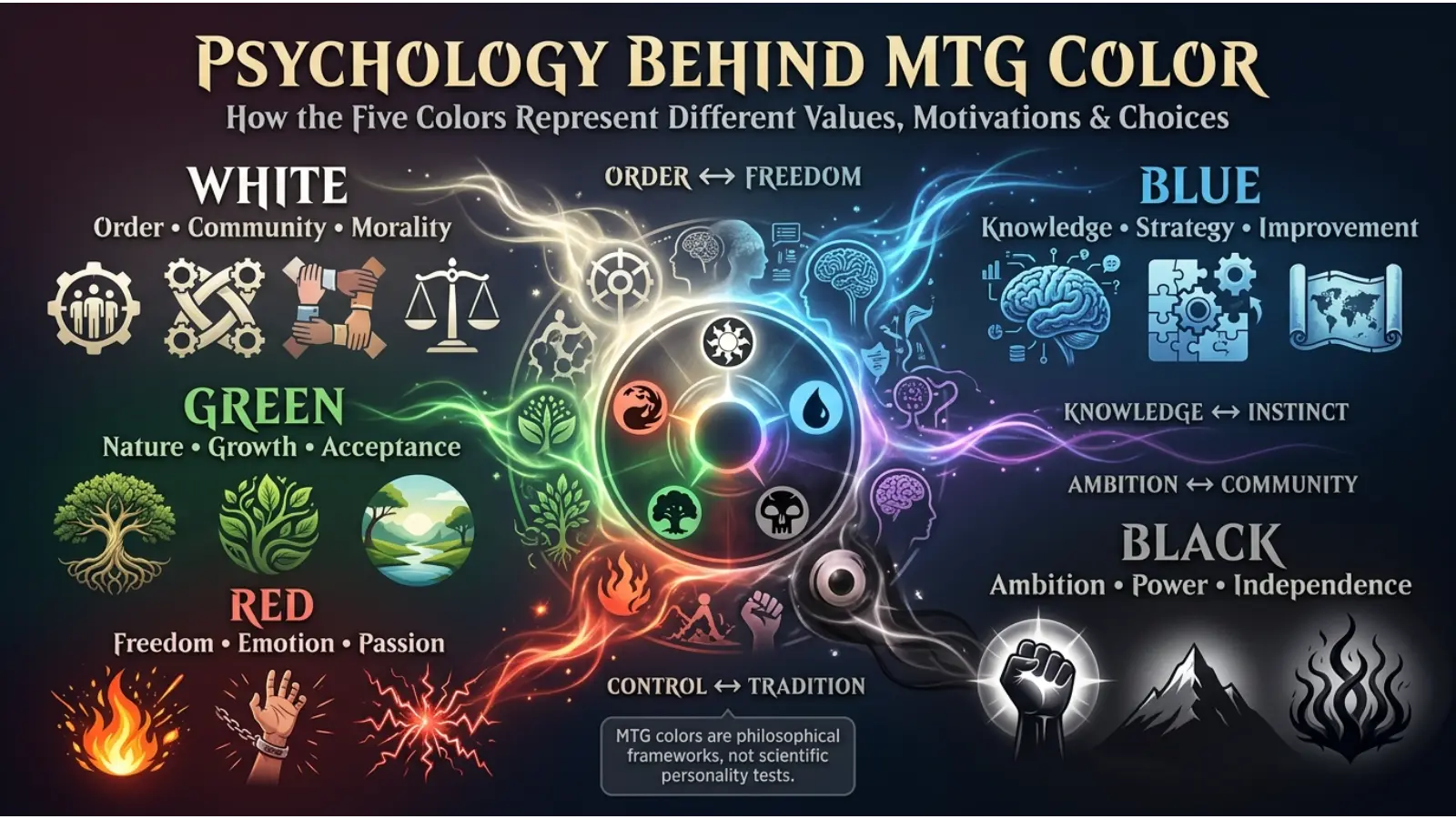 Psychology Behind MTG Color