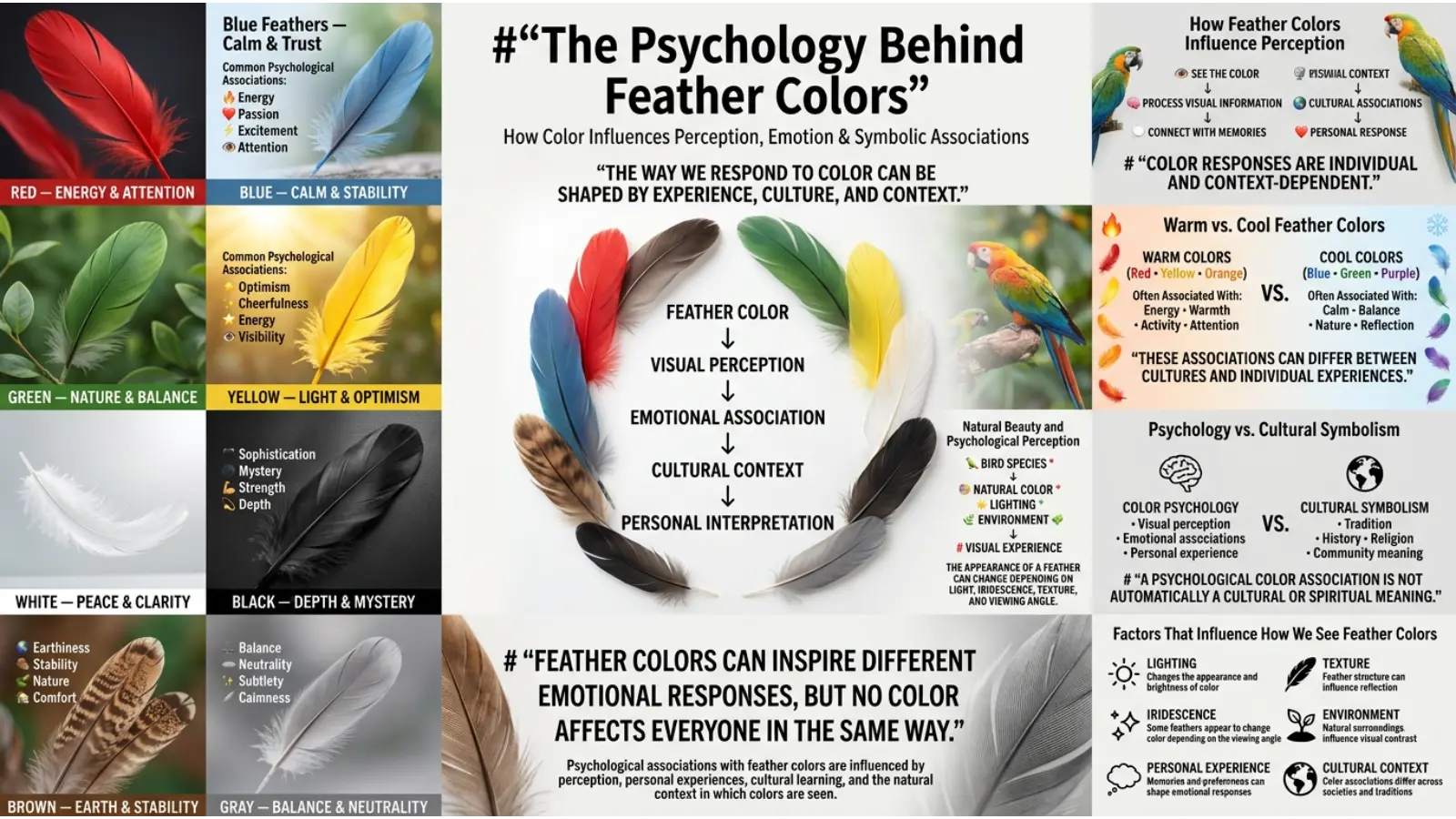 The Psychology Behind Feather Colors