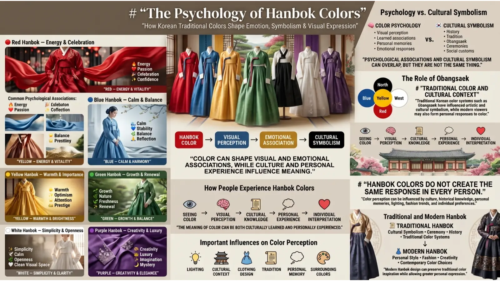 Psychology of Hanbok Colors