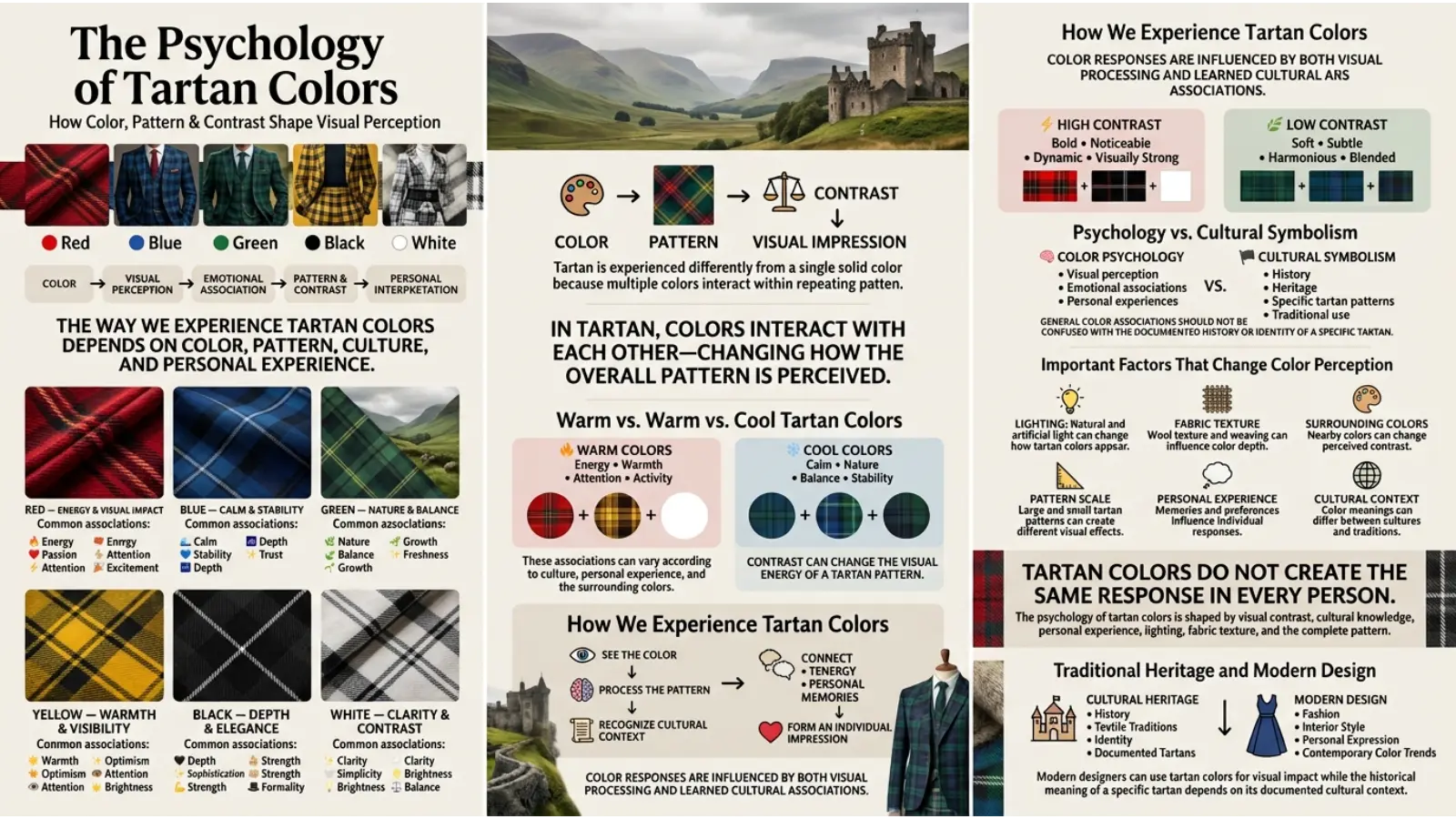 The Psychology of Tartan Colors