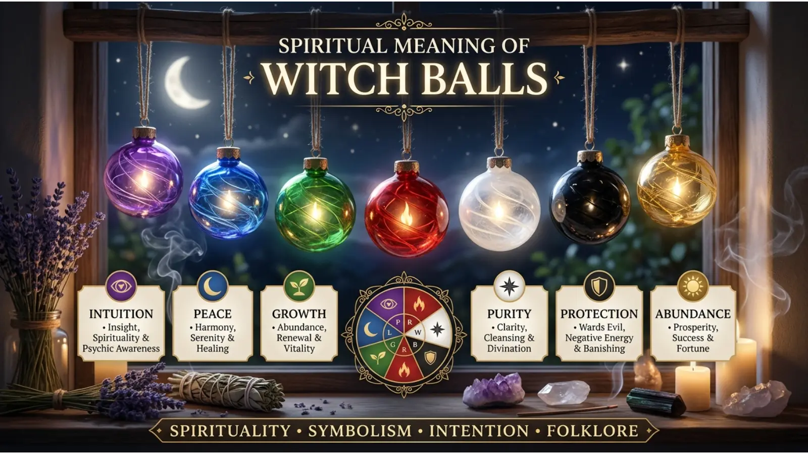 Spiritual Meaning of Witch Balls