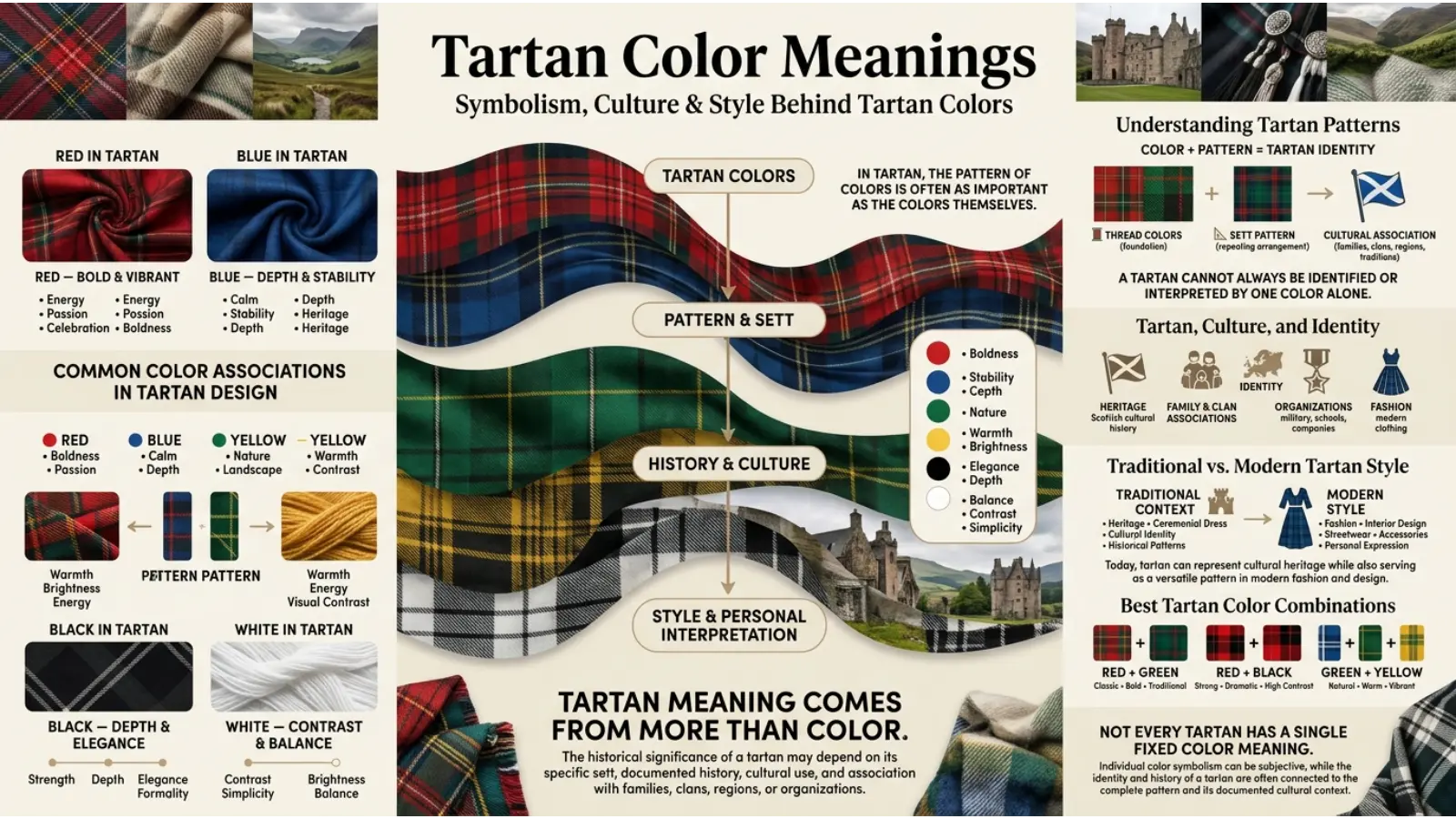 Tartan Color Meanings