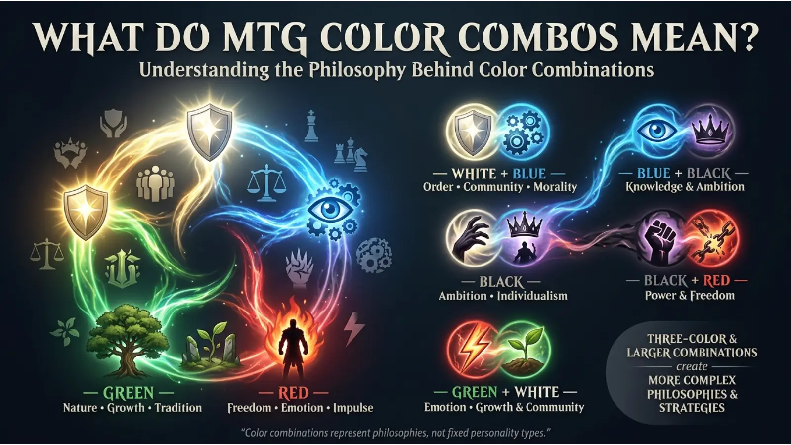 What Do MTG Color Combos Mean?