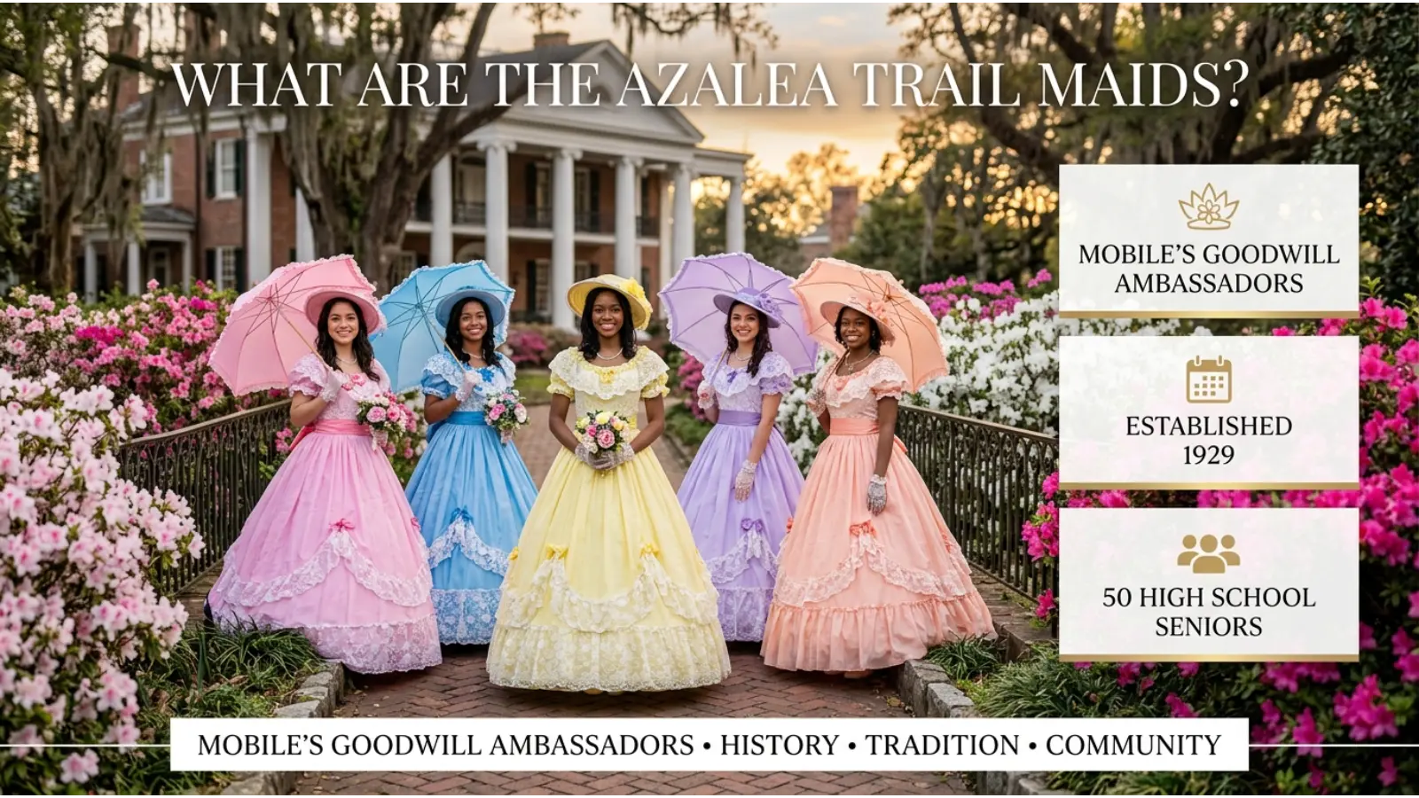 What Are the Azalea Trail Maids?