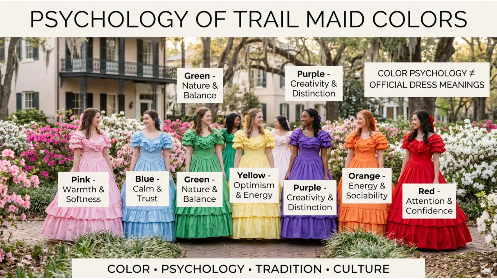 Psychology of Trail Maid Colors