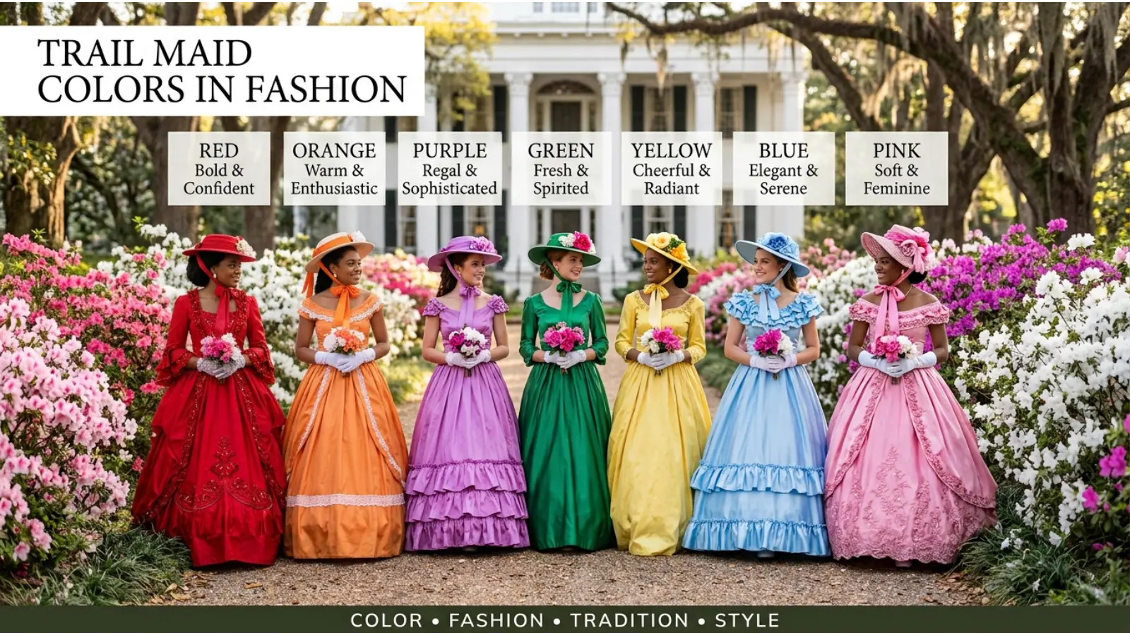 Trail Maid Colors in Fashion