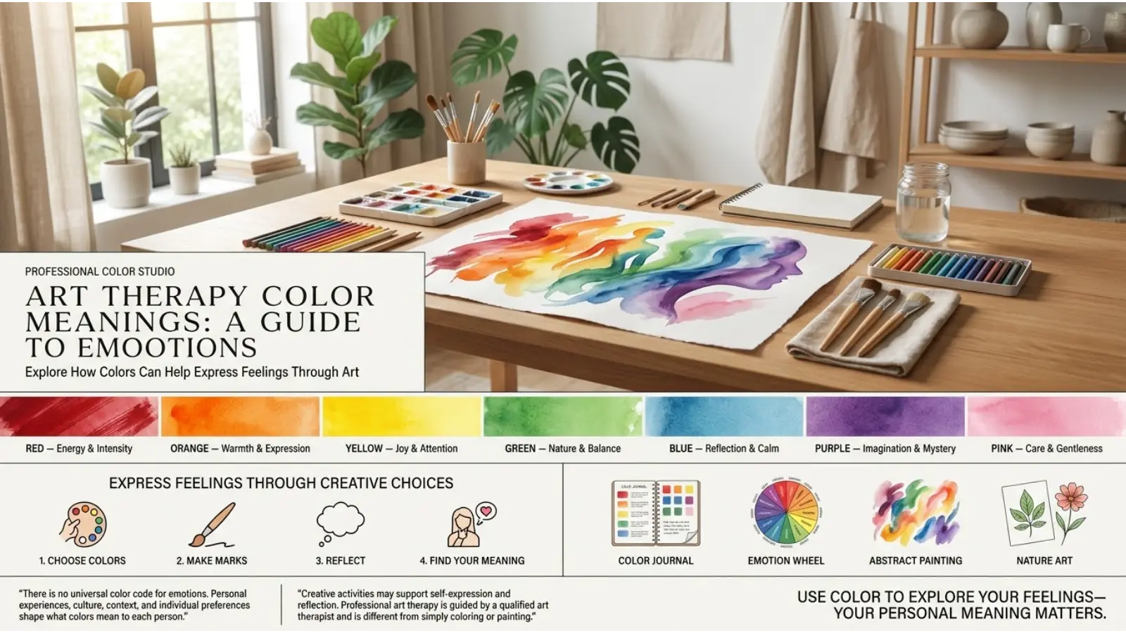 Blue Color Significance Art Therapy Color Meanings: A Guide to Emotions