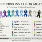 Cancer Ribbons Color Meanings