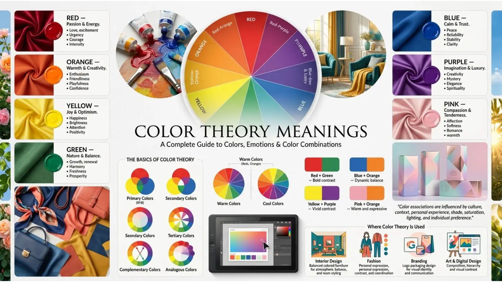 Universal Design Learning Model Color Theory Meanings: A Complete Guide to Colors