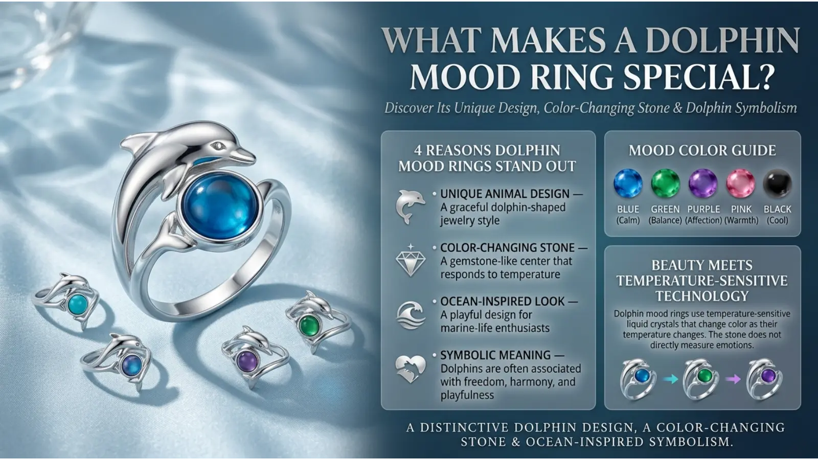 What Makes a Dolphin Mood Ring Special?