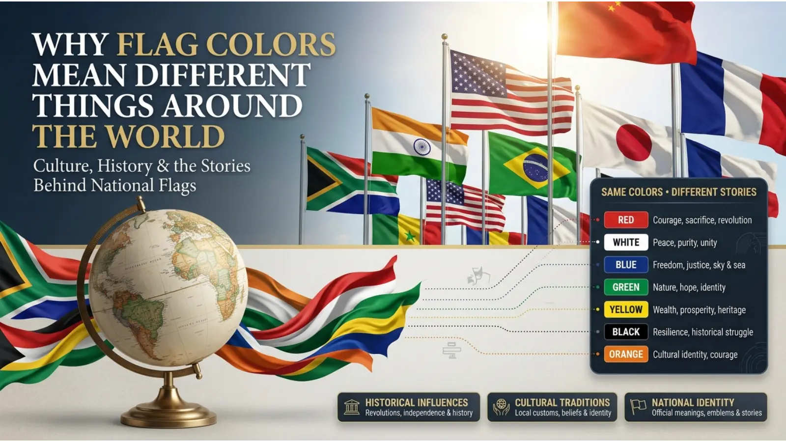 Psychology of National Flag Color Meanings