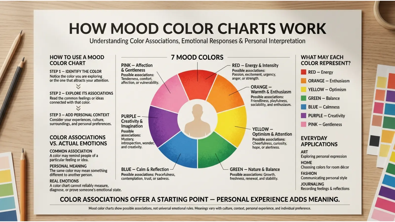 How Mood Color Charts Work