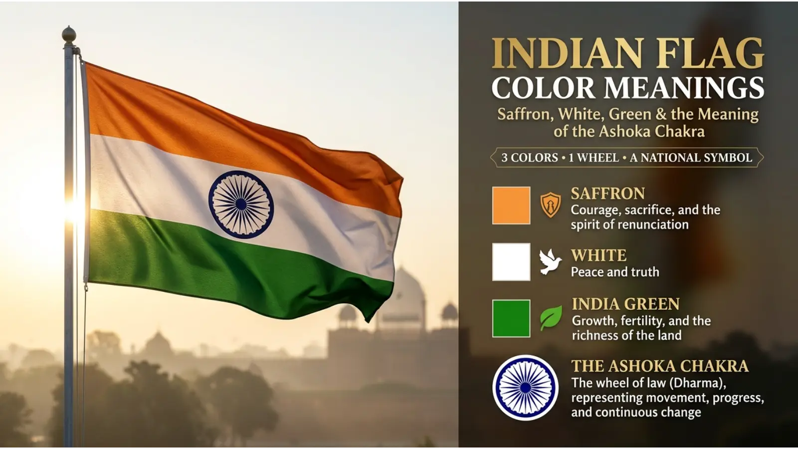 Indian Flag Color Meanings
