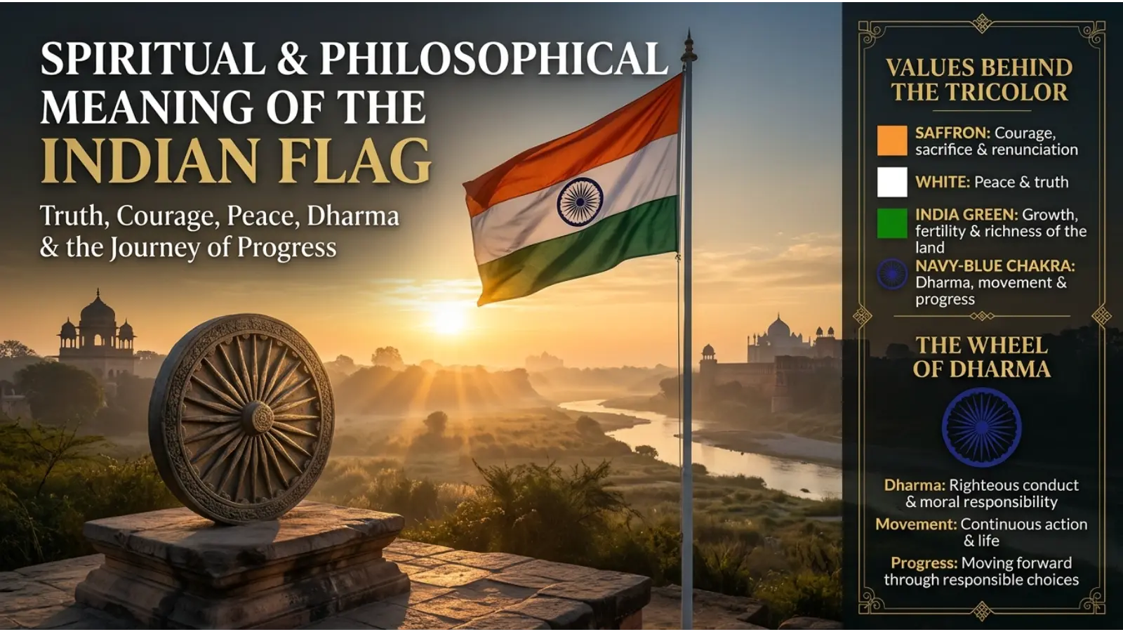 Spiritual and Philosophical Meaning of the Indian Flag