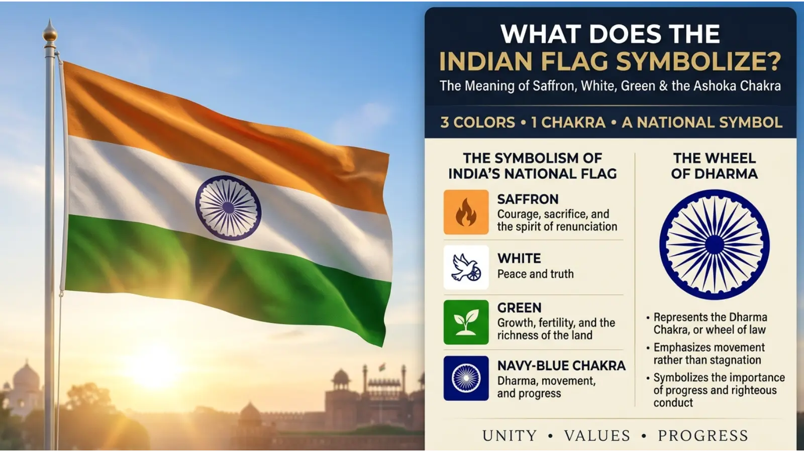 What Does the Indian Flag Symbolize?
