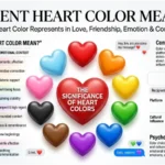 Different Heart Color Meanings