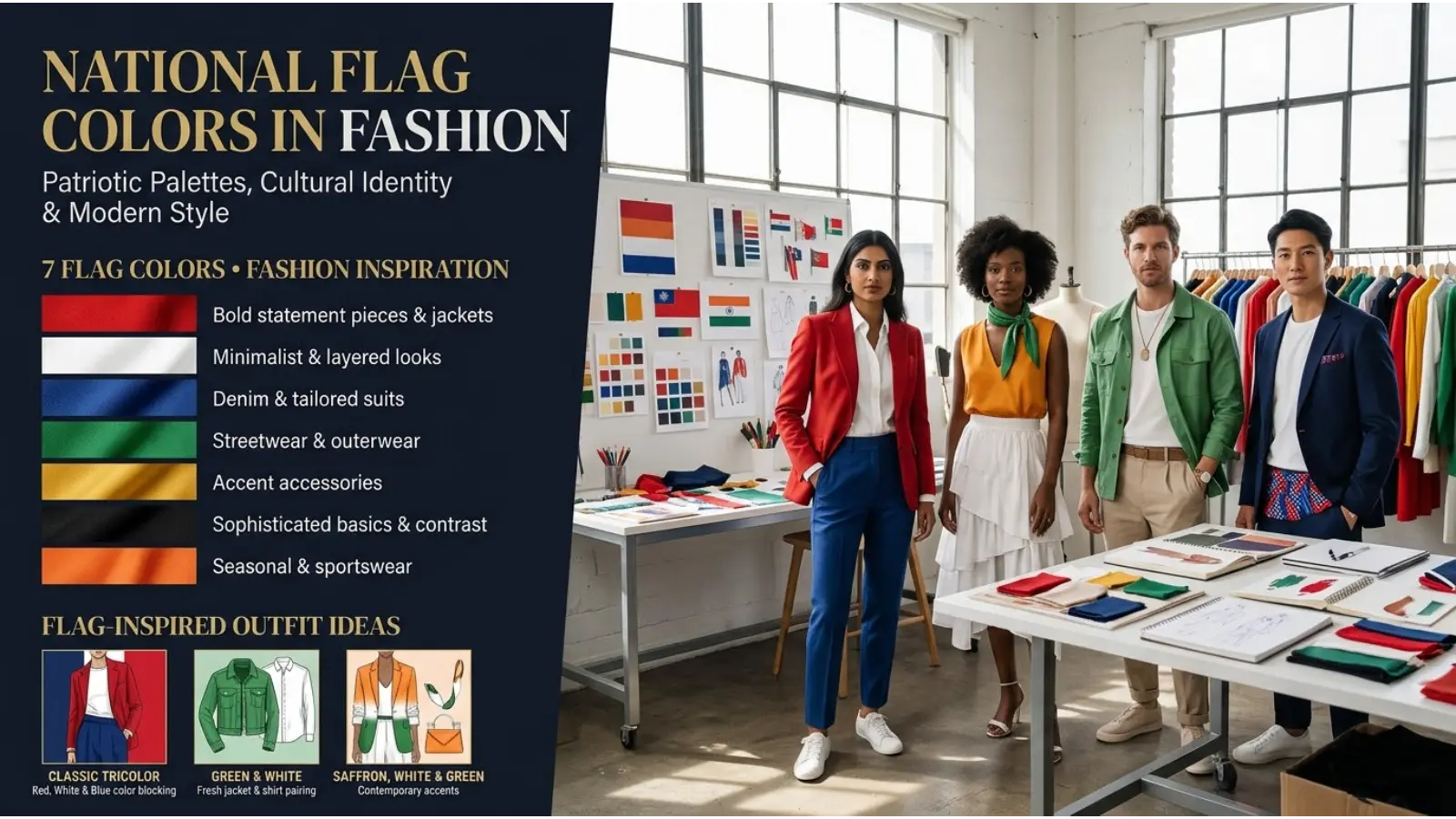National Flag Colors in Fashion