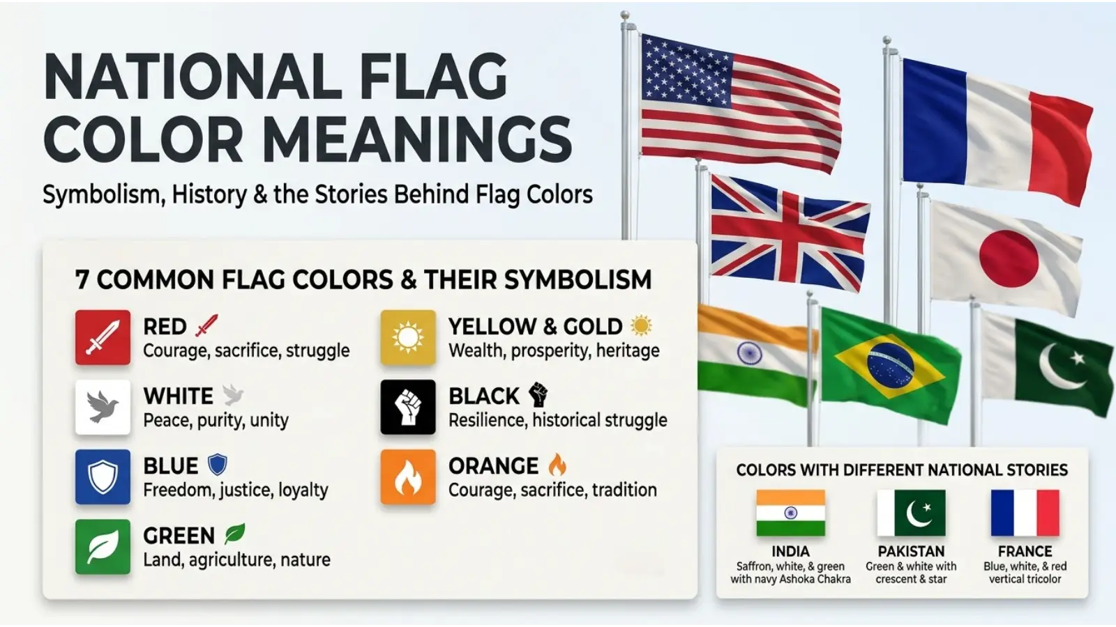 National Flag Color Meanings